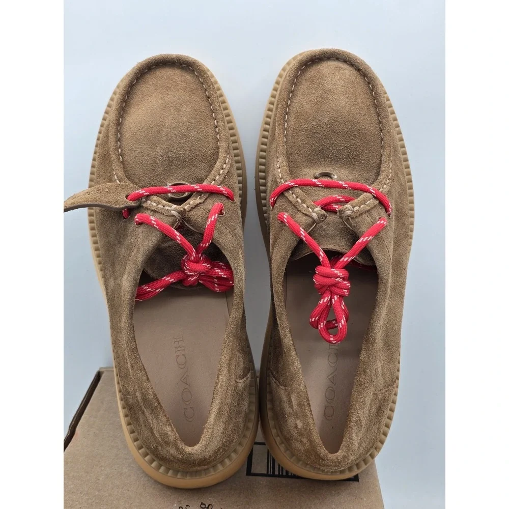 COACH Women's Sculpted C Chukka Boots Sz 10 B(M)- With‎ Coach Tag - Excellent